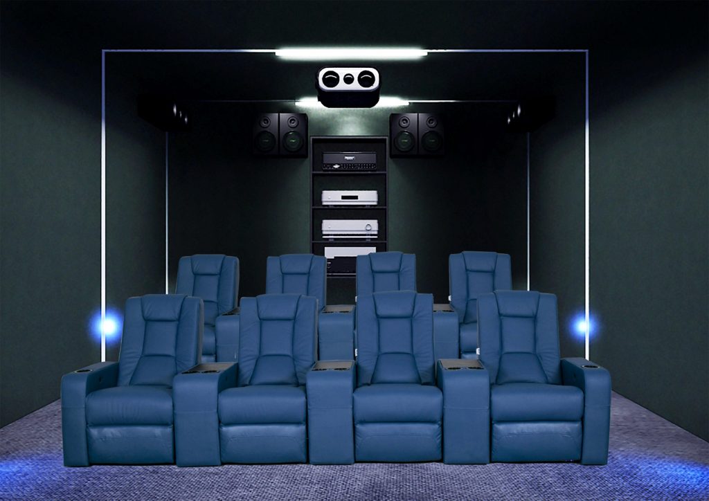 home theater sofa