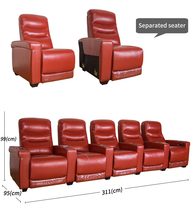 modern reclining sofa set