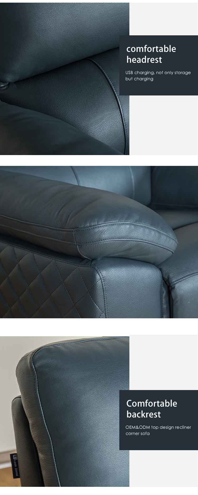 sofa with chaise and recliner
