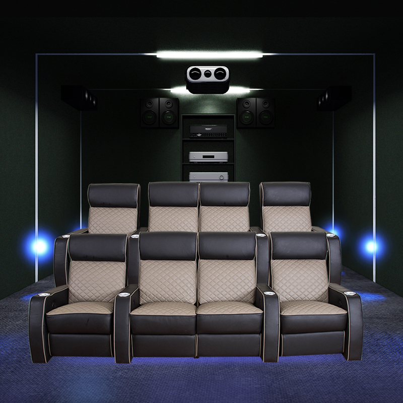 high quality 4 seater electric home theatre lounge suite for sale
