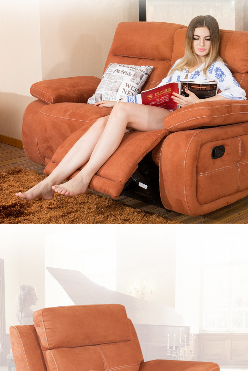 fabric recliner sofa sets