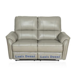 real leather reclining sofa