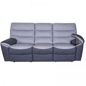 grey recliner sofa