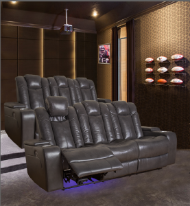 2 seater theatre recliner chair