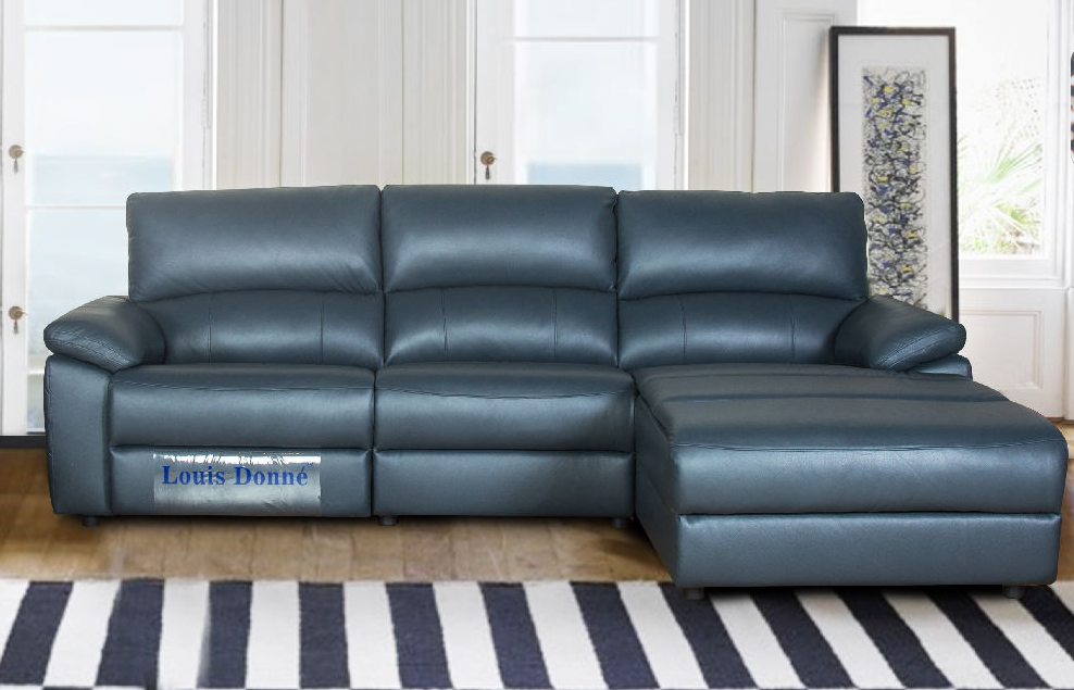 leather corner recliner sofa