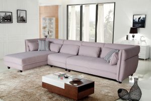mid century modern velvet sofa