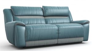 Classic loveseats leather electric recliner sofa