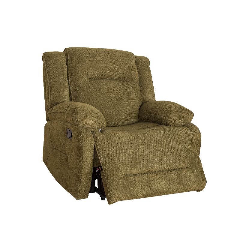 Fabric recliner sofa