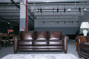 Burnished Leather Chair