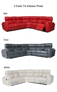 Electric Corner Sectional Recliner Sofa