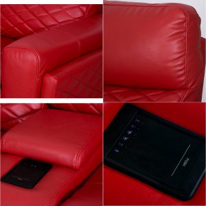 Electric Corner Sectional Recliner Sofa