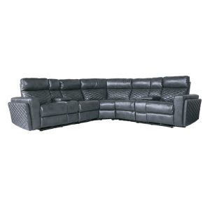 Fabric Furniture Couch Electric Corner Sectional Recliner Sofa Set