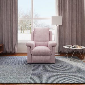 Single Manual Recliner Sofa Fabric Reclining Chair