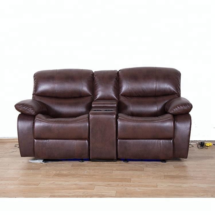 Don T Know How To Open The Leather Sofa, Distressed Leather Reclining Sofa