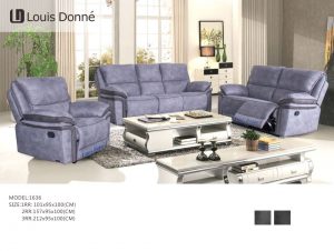 modern fabric recliner sofa