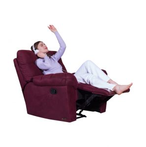 fabric electric recliner sofa