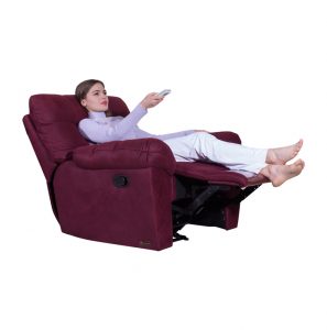 fabric electric recliner sofa