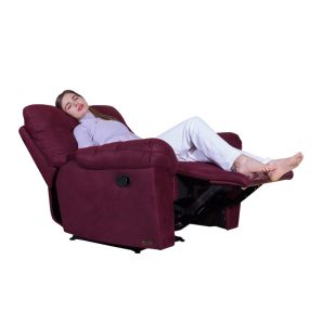 fabric electric recliner sofa