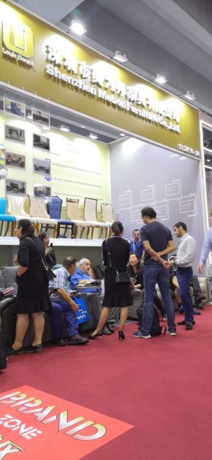 Shenzhen Mebon Furniture Co.,Ltd Canton Fair is in full swing…