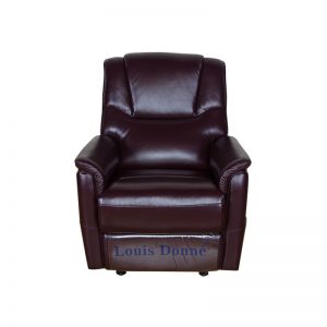 small leather recliner chair