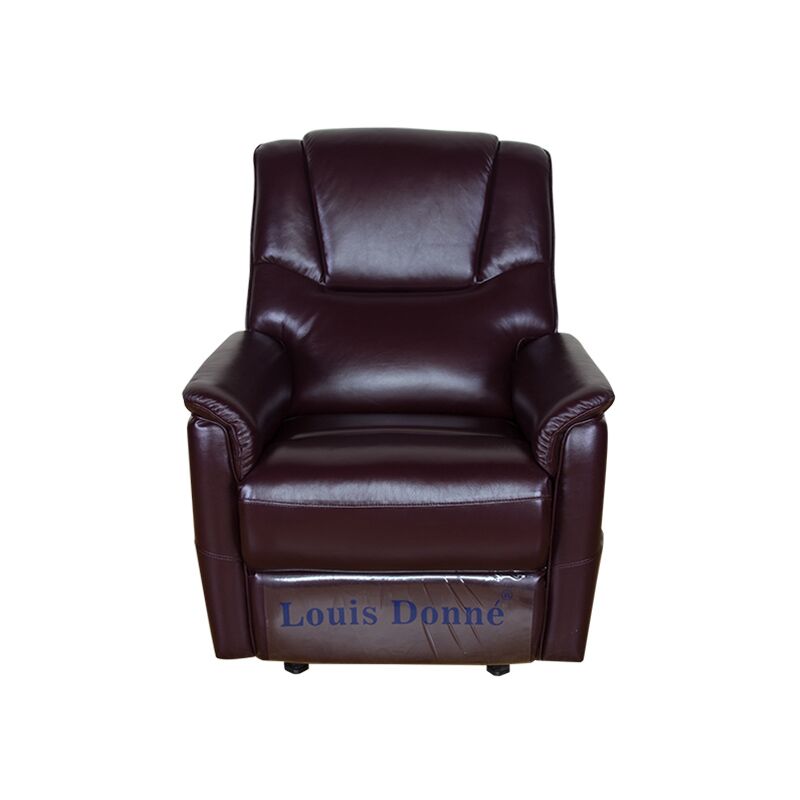 small leather recliner chair