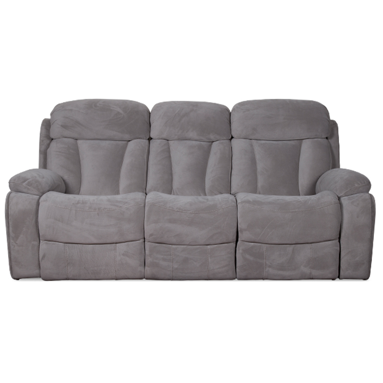 3 seater fabric recliner sofa