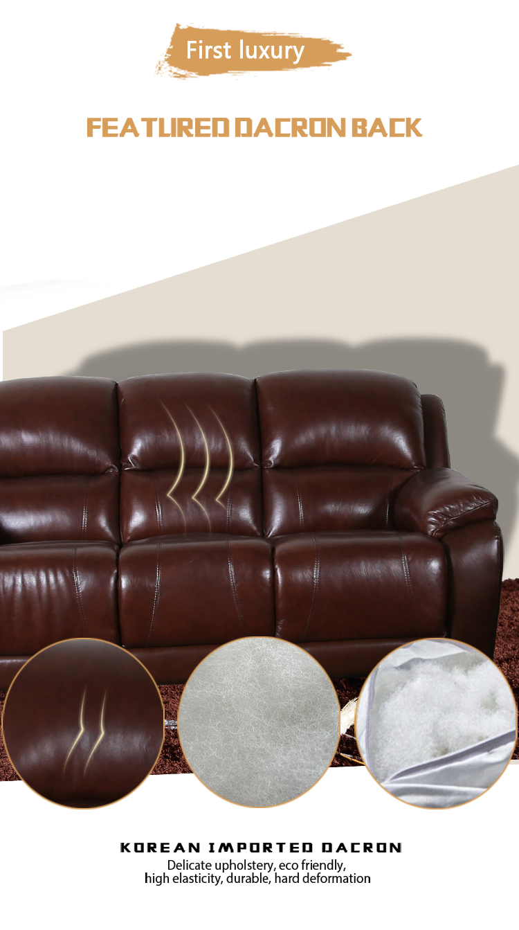  double recliner sofa with console