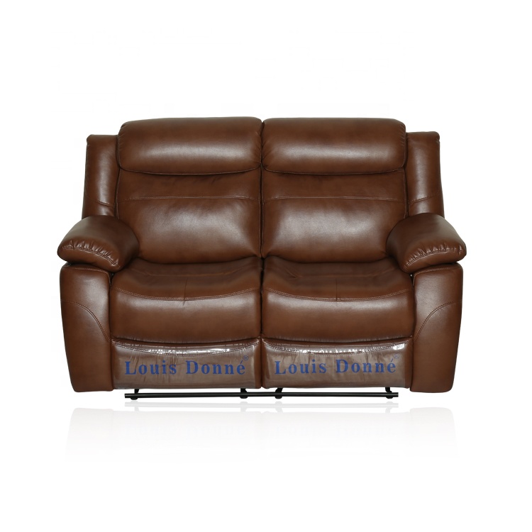 light brown leather sofa