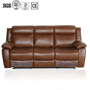 light brown leather sofa