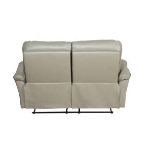 real leather reclining sofa