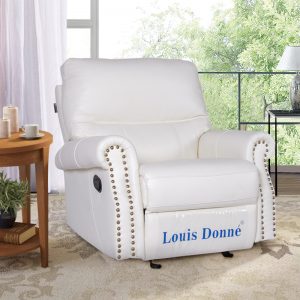 white leather sofa set