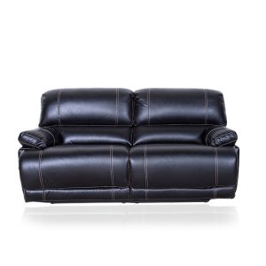 2 seater leather recliner sofa