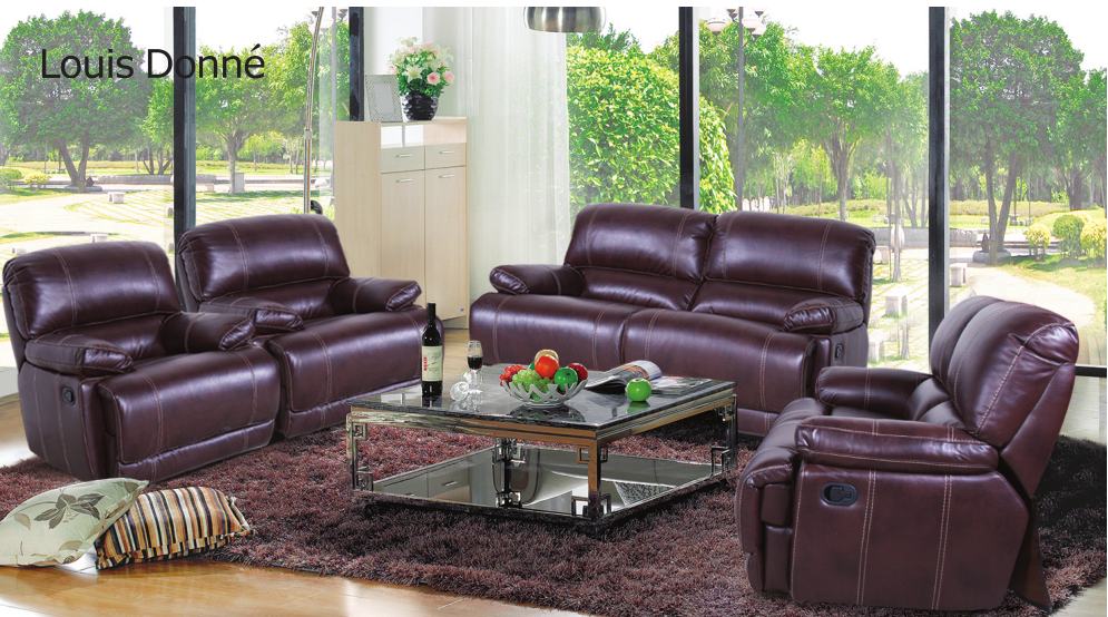 3 piece leather sofa set