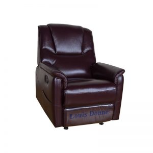 small leather recliner chair