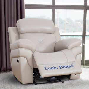 3 seater leather recliner sofa