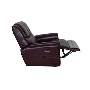 small leather recliner chair