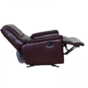 small leather recliner chair