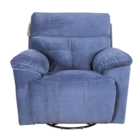 Most Comfortable Oversized  Single Sleeper Rocker  Recliner Chair with Swivel Base