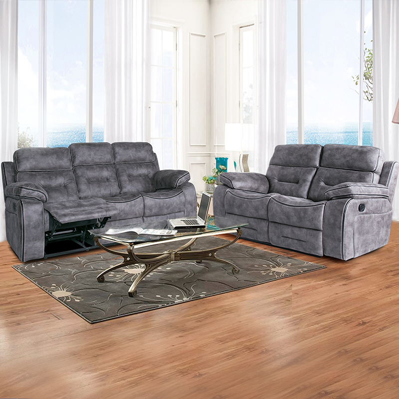 modern leather living room sofa