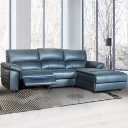 leather corner sofa