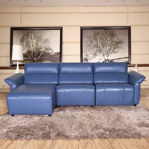 leather electric recliner sofa