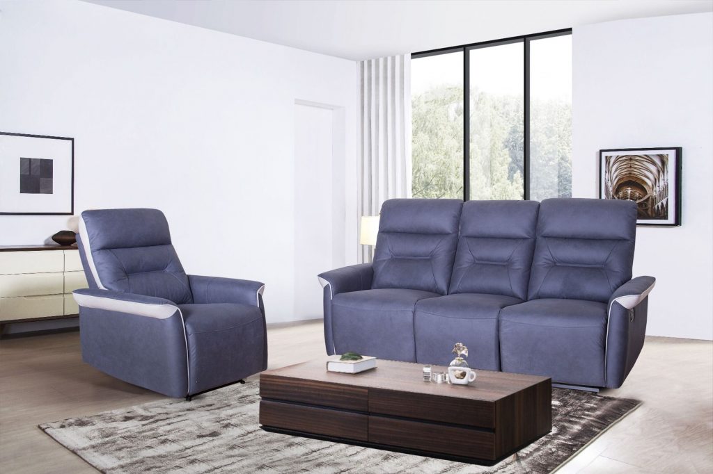 European Style Recliner Sofa Set