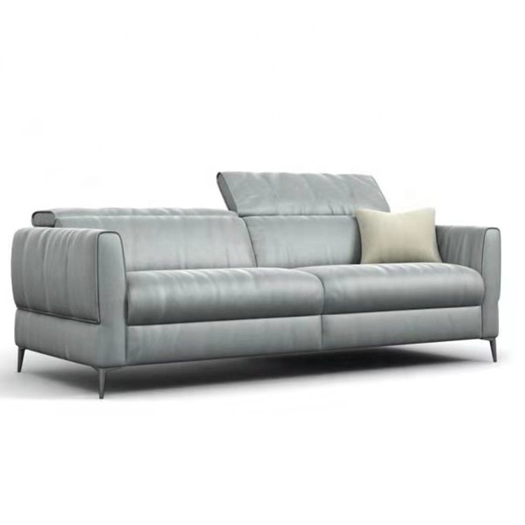 Modern Leather Sofa, Modern Sofa, Modern Recliner Sofa, Electric Modern Sofa With Adjustable Head