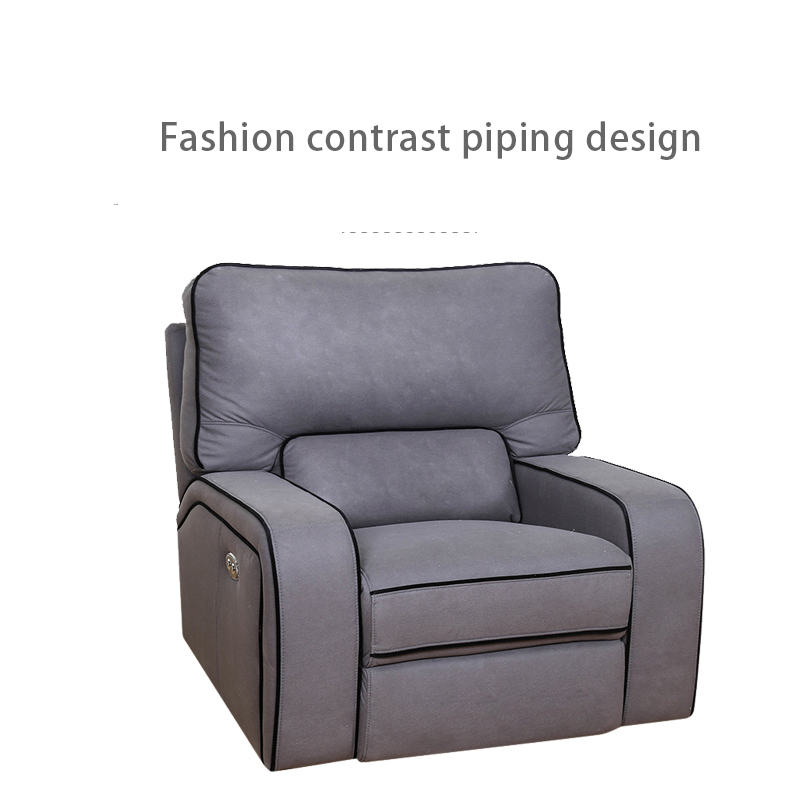 2021 leather reclining sofas sets recliner chair modern electric recliner chair with PU leather padded seat backrest